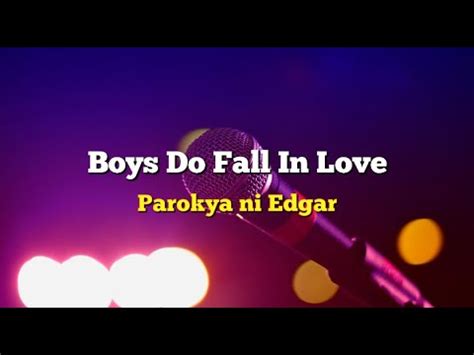 boys do fall in love karaoke|BOYS DO FALL IN LOVE .